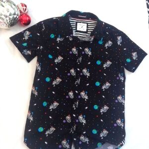 Christmas botton down shirt